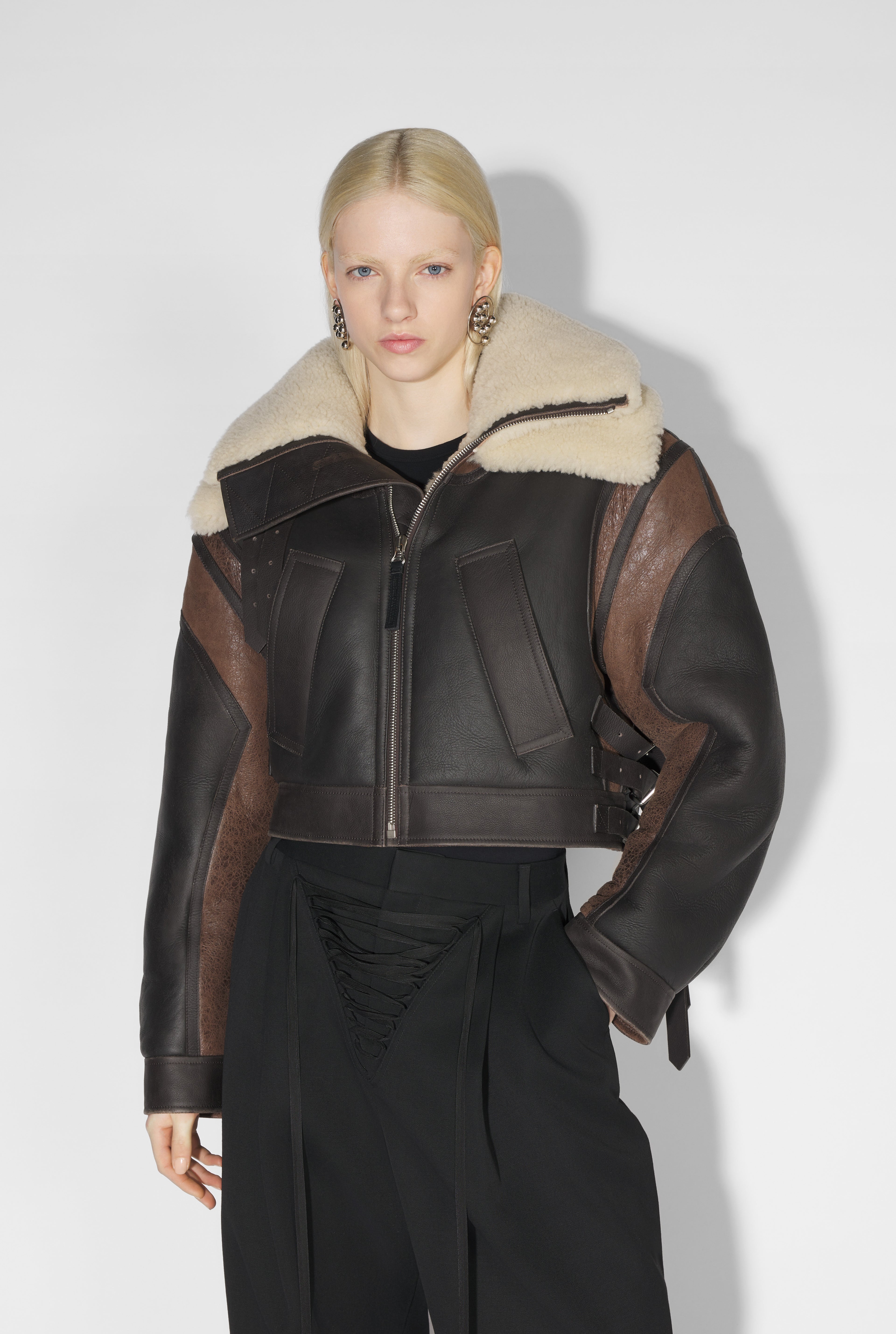 The Leather and Shearling Jacket