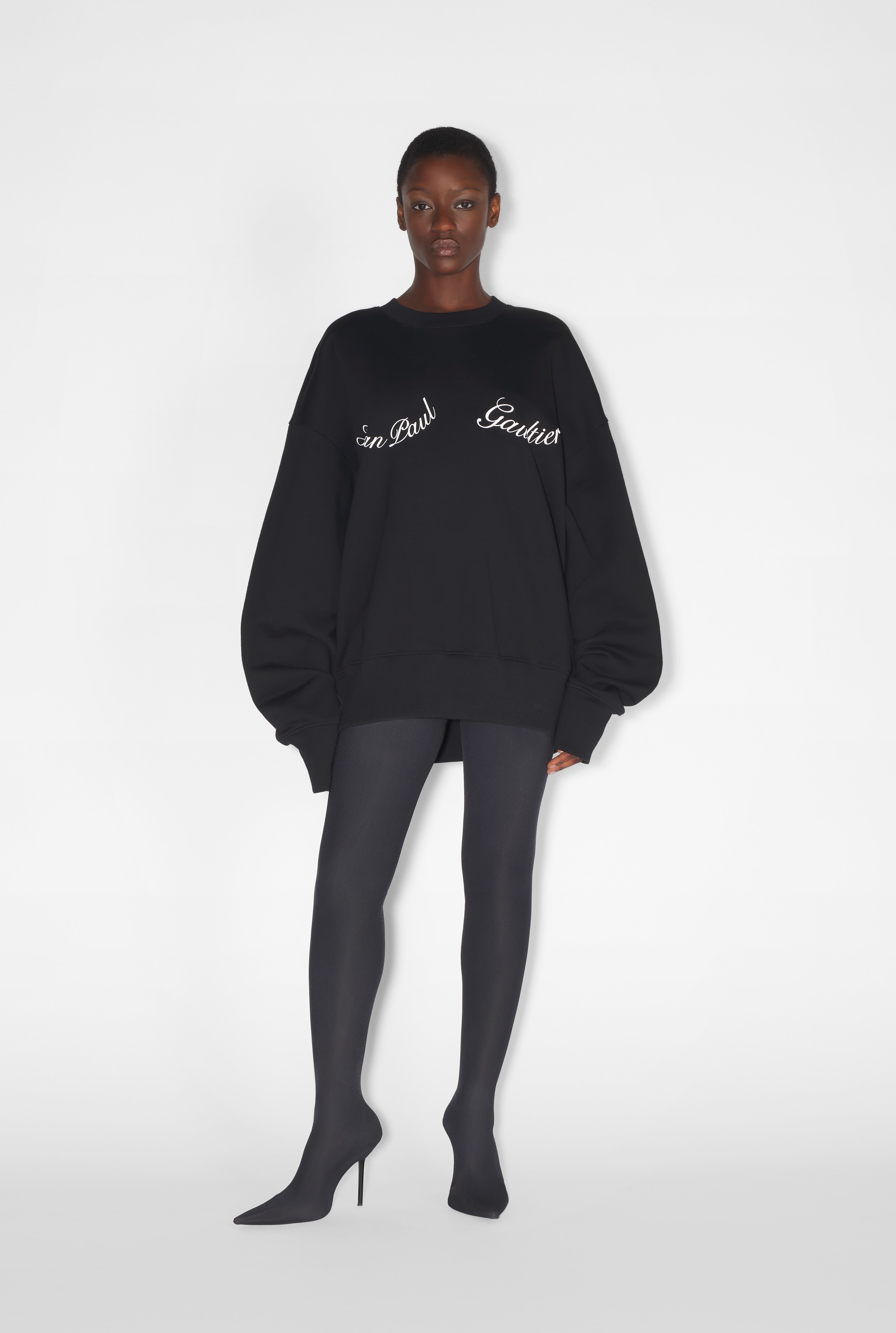 The Black Jean Paul Gaultier Sweatshirt