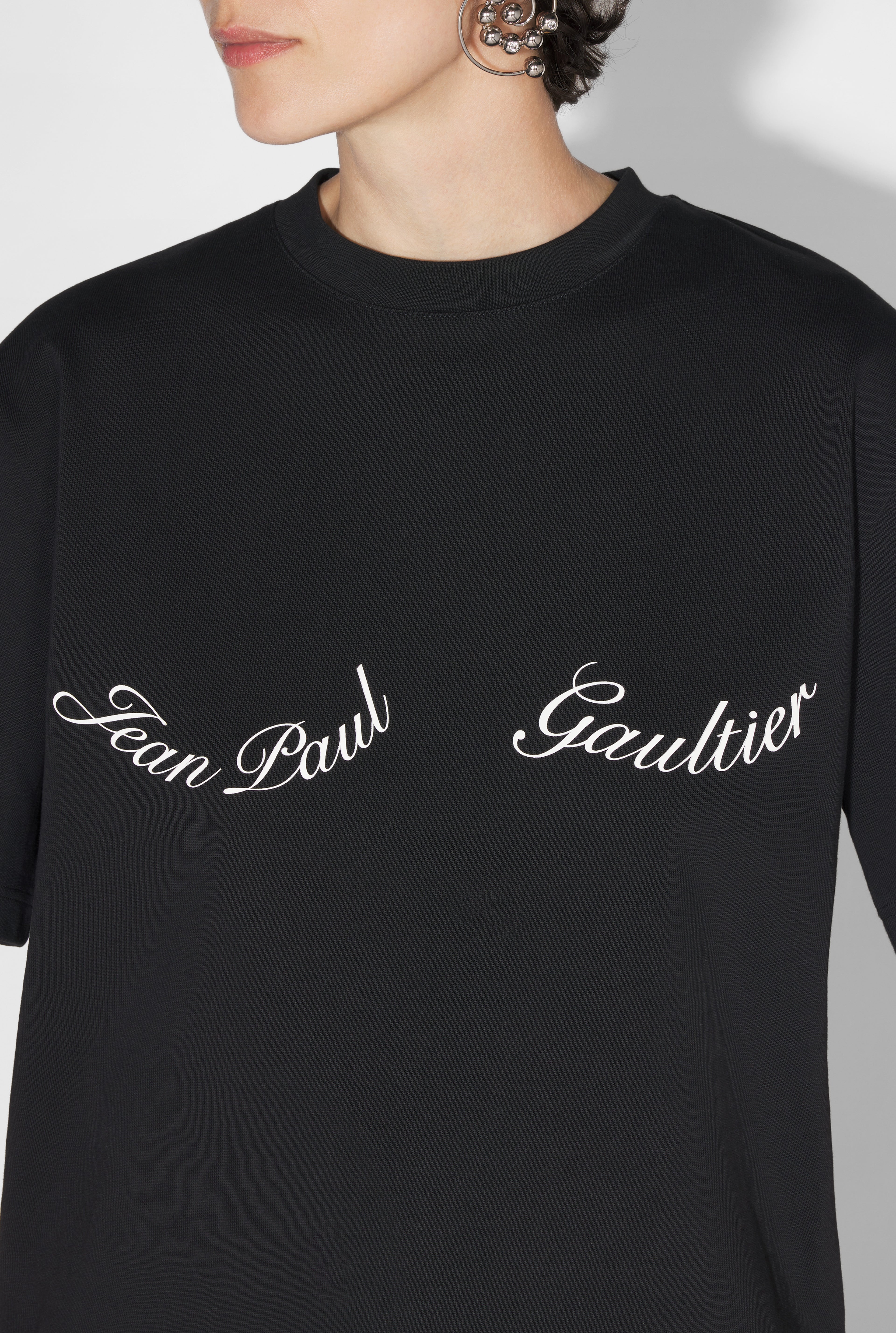 The Large Black Jean Paul Gaultier T-Shirt