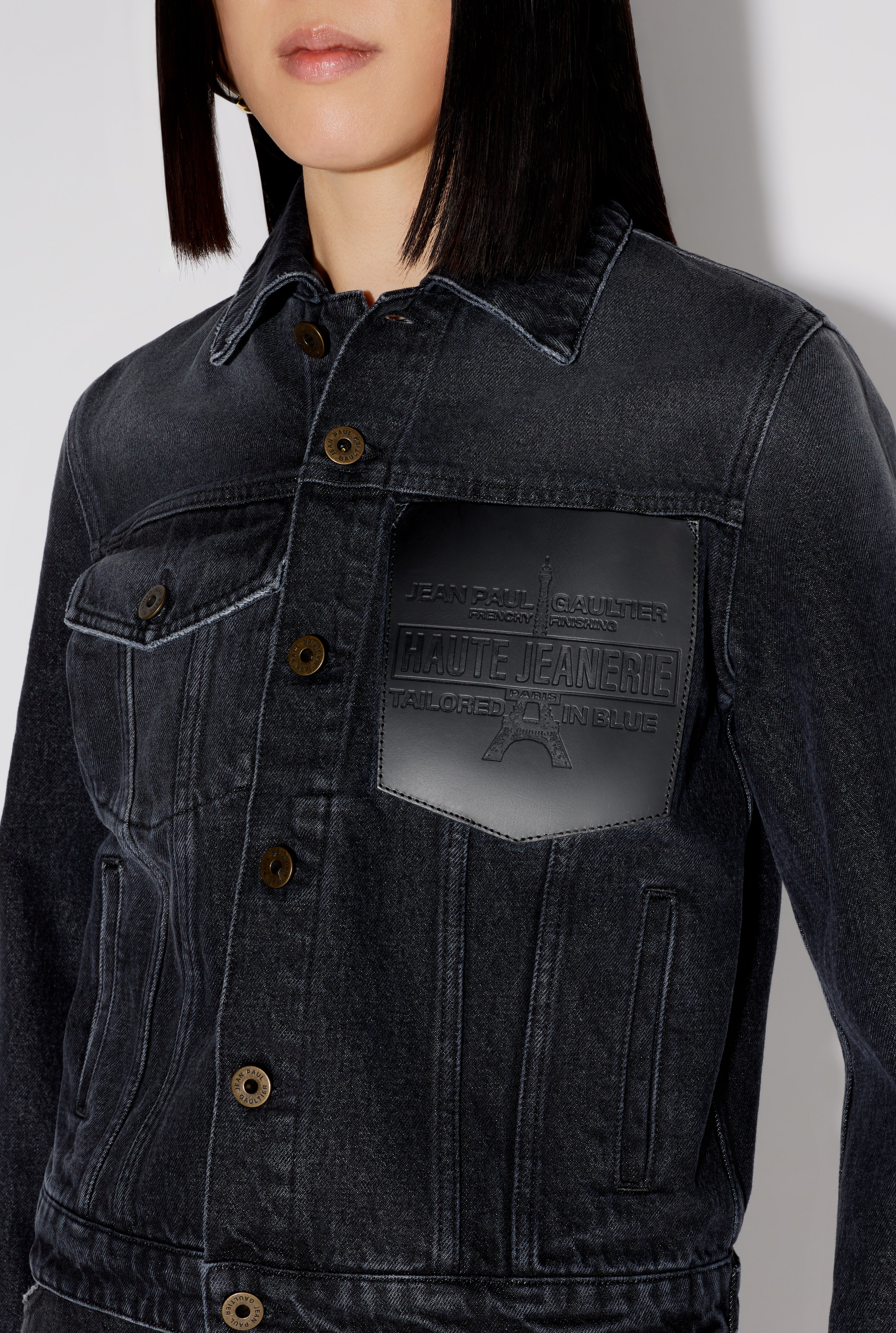 The Black Denim Haute Jeanerie Jacket 