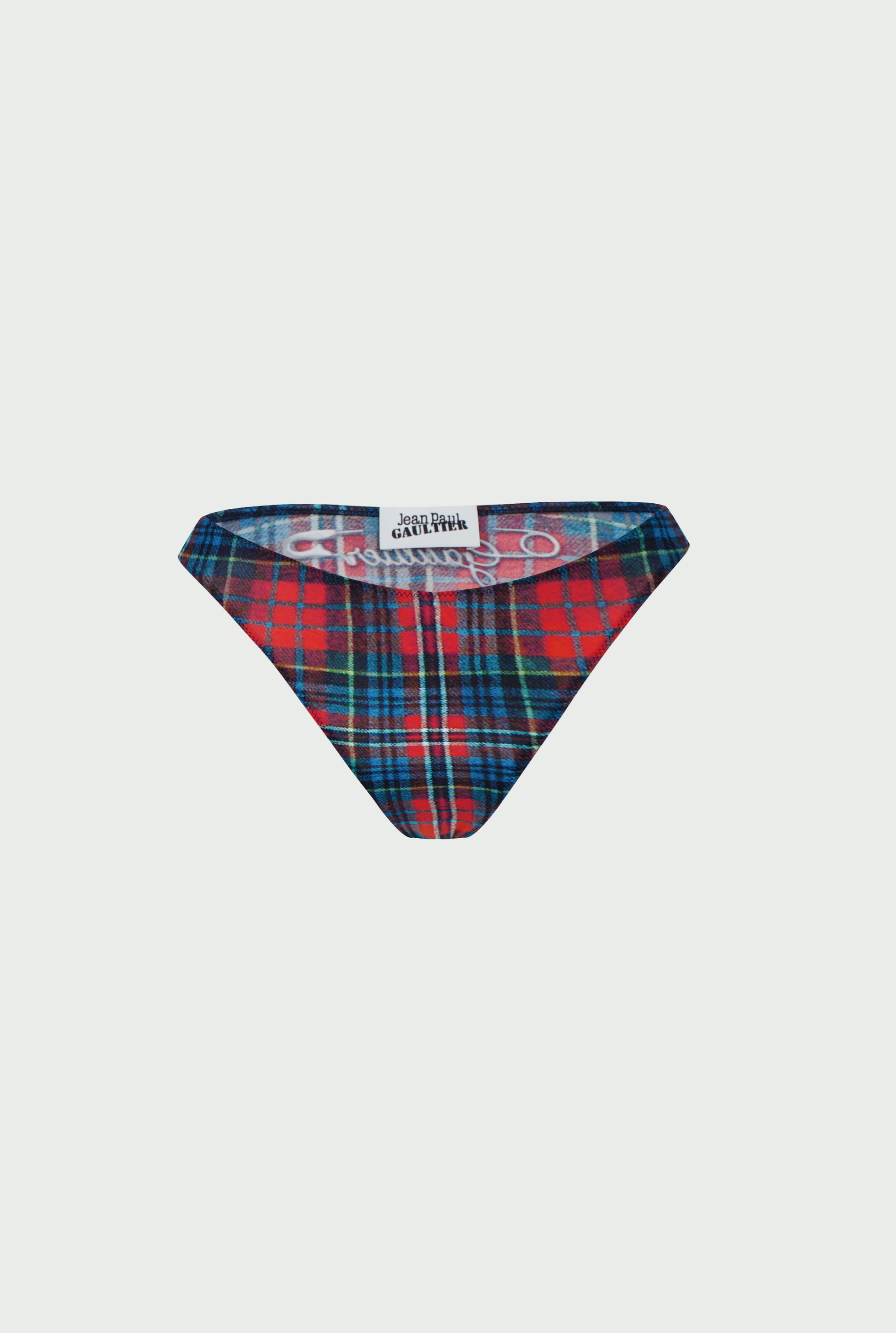 Le Bas De Bikini Tartan