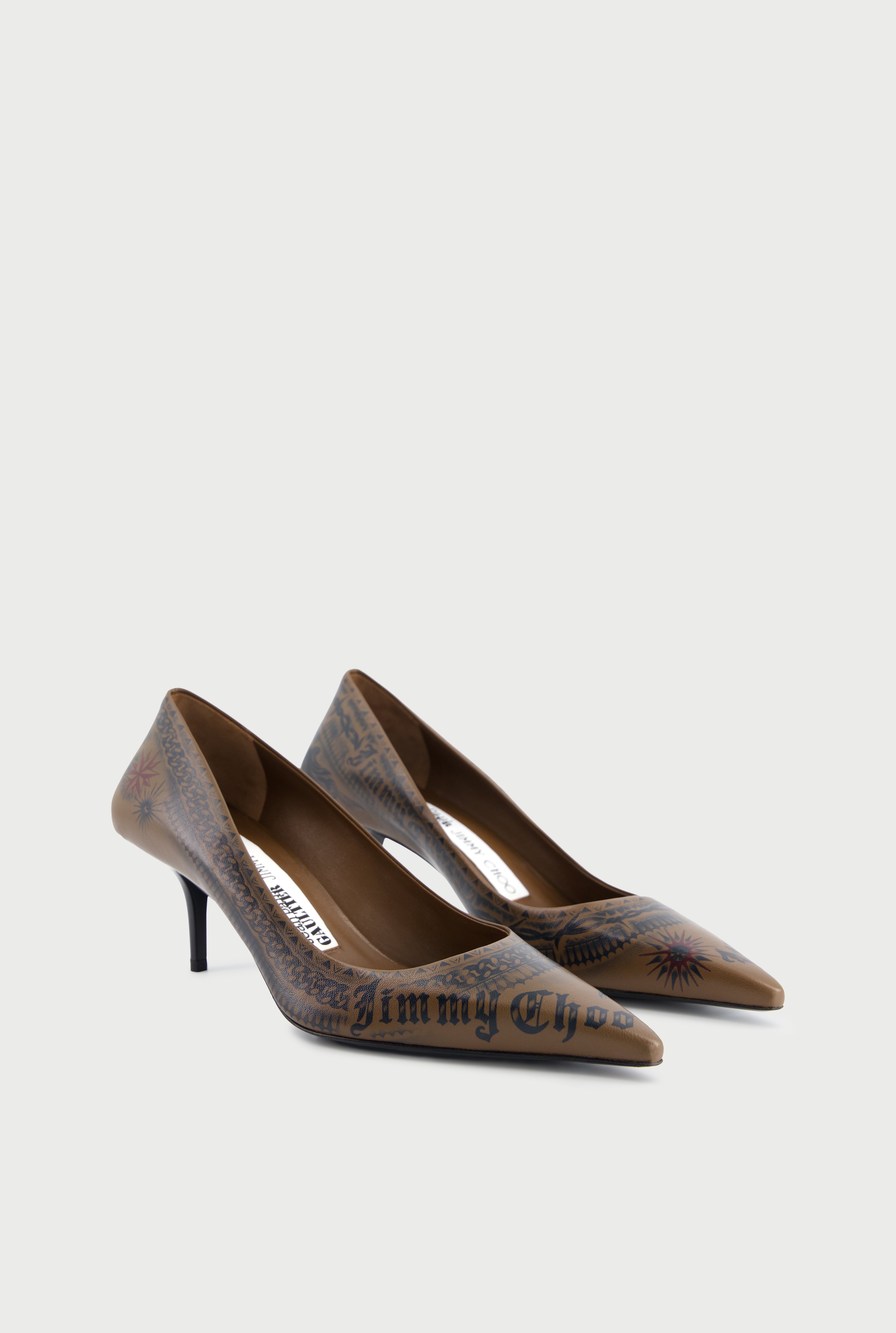 Jean Paul Gaultier / Jimmy Choo Ebony Pump 60