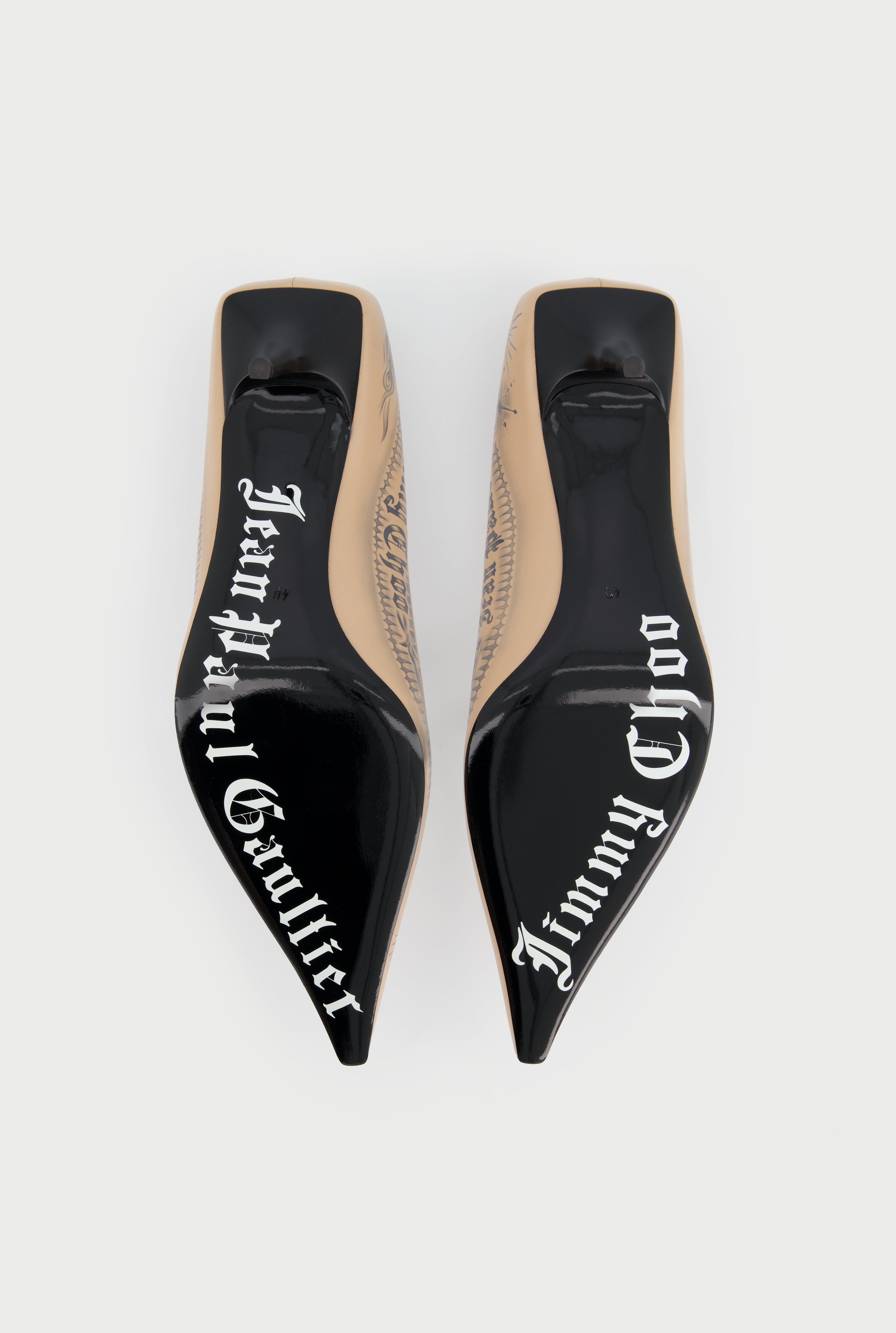 Jean Paul Gaultier / Jimmy Choo Pump 60 Nude