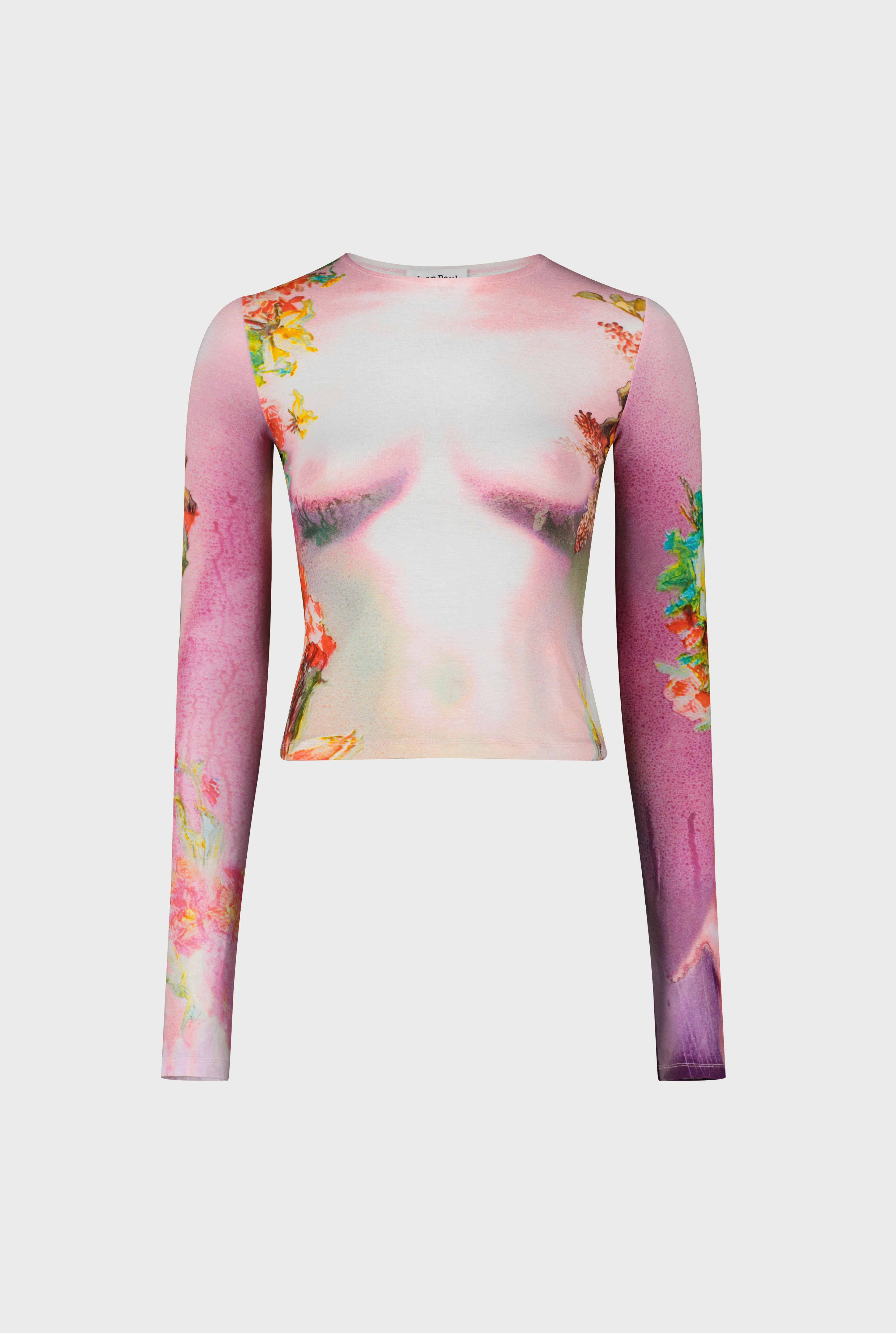 The Pink Body Flower Top