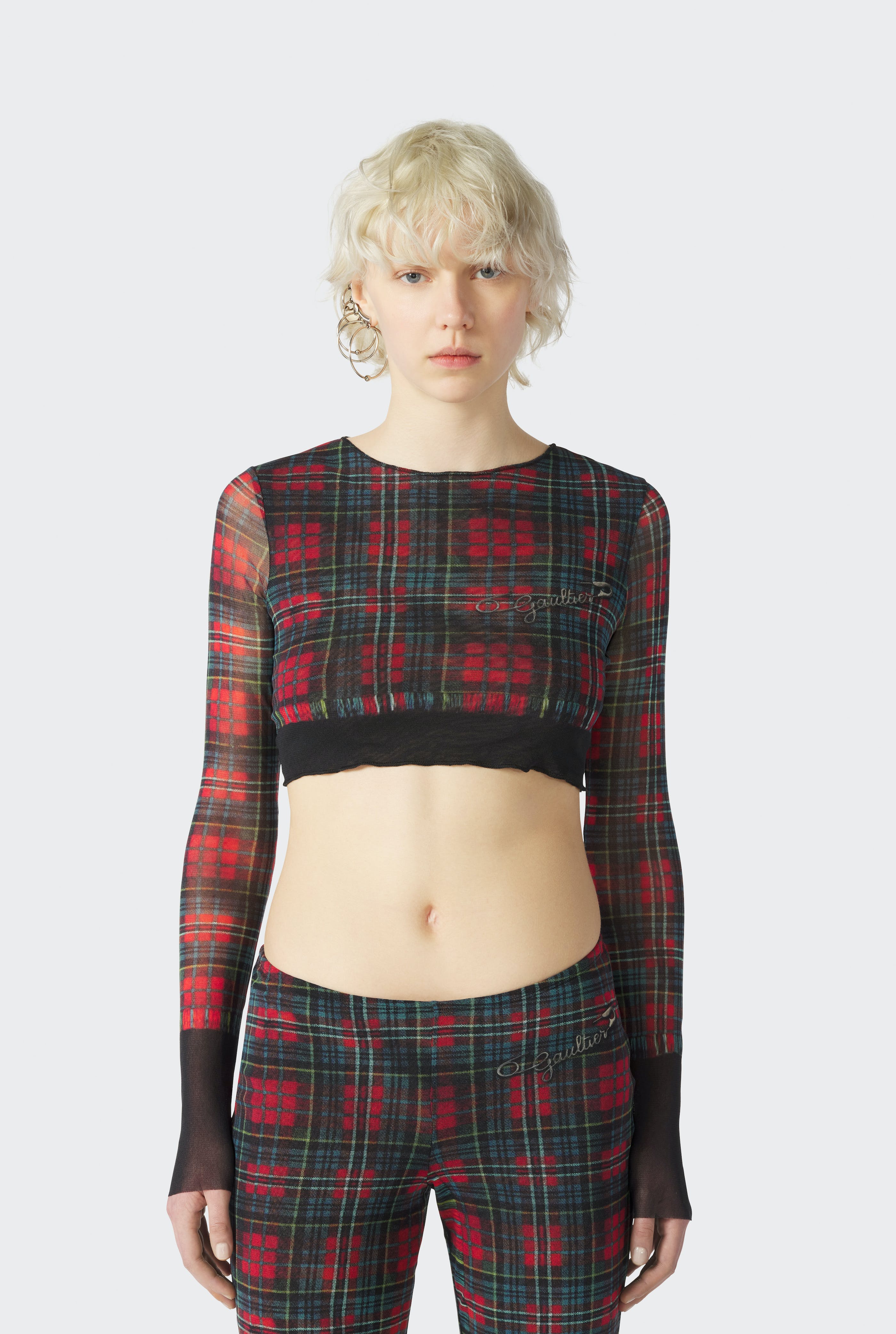 The Tartan Crop Top