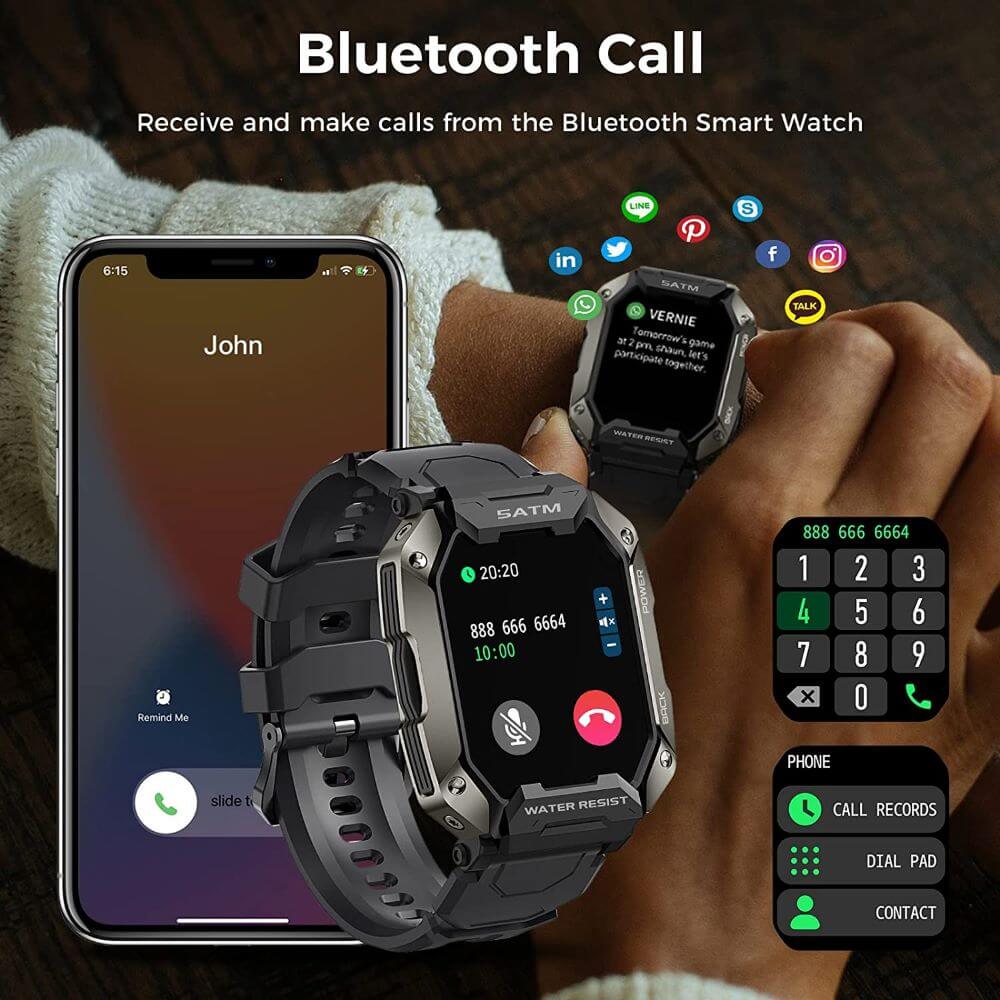 bluetooth calling smartwatch