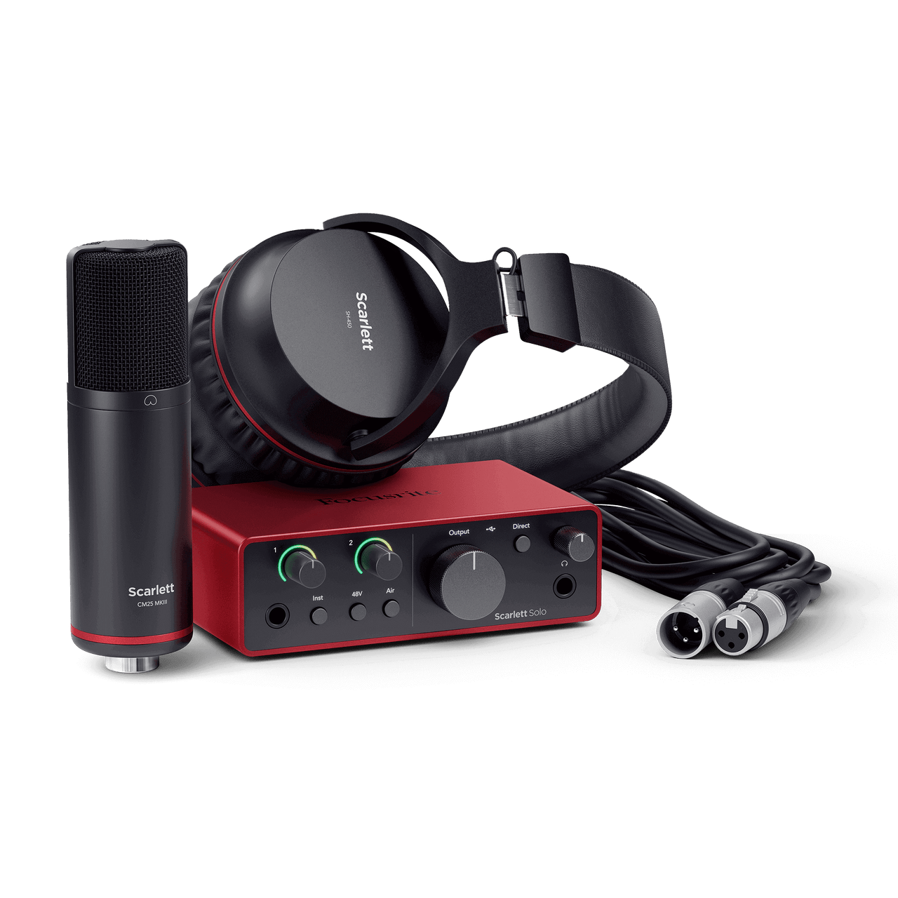 Focusrite Scarlett Solo Studio 4th Gen Audio Interface