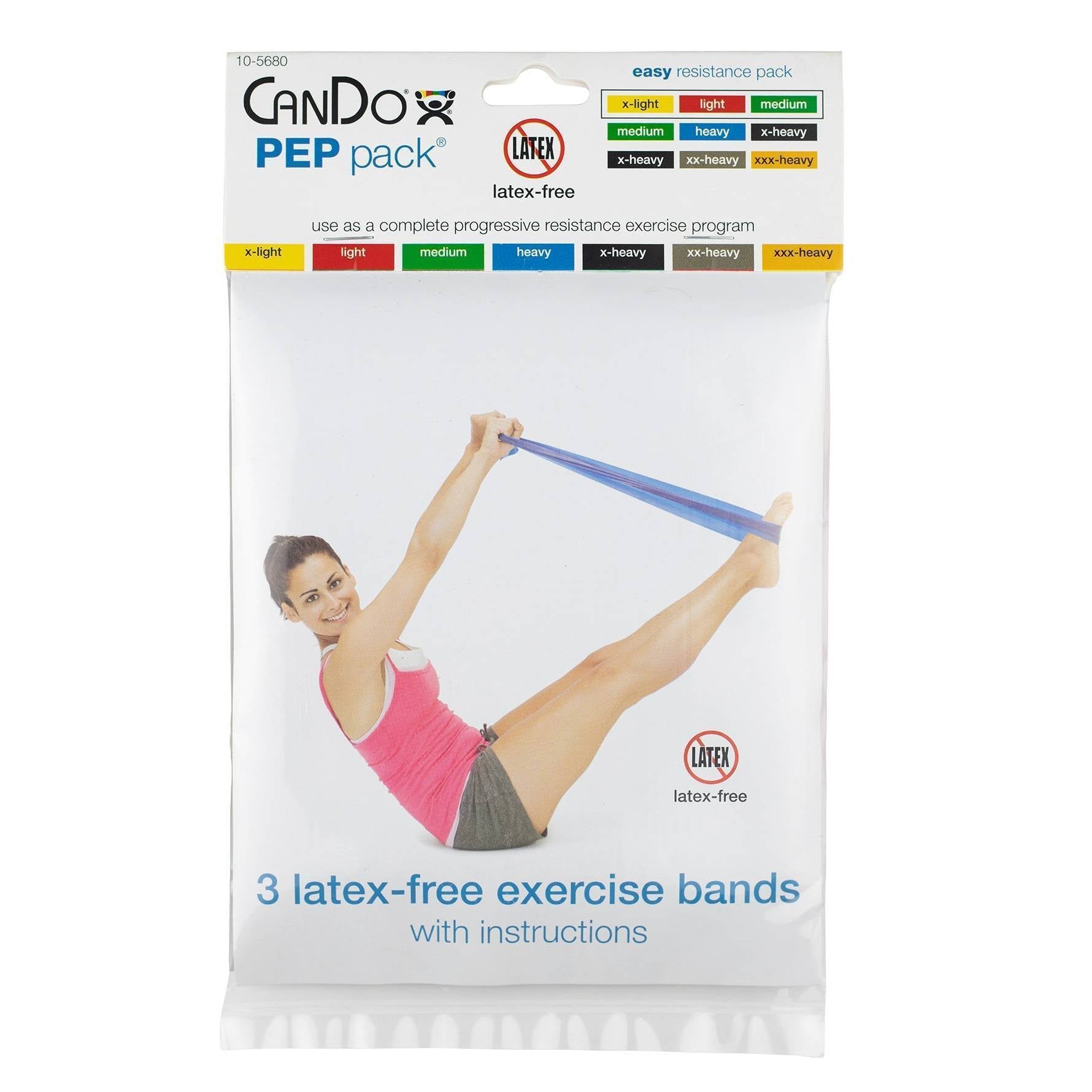MoVes Latex-Free Exercise Bands In Dispenser