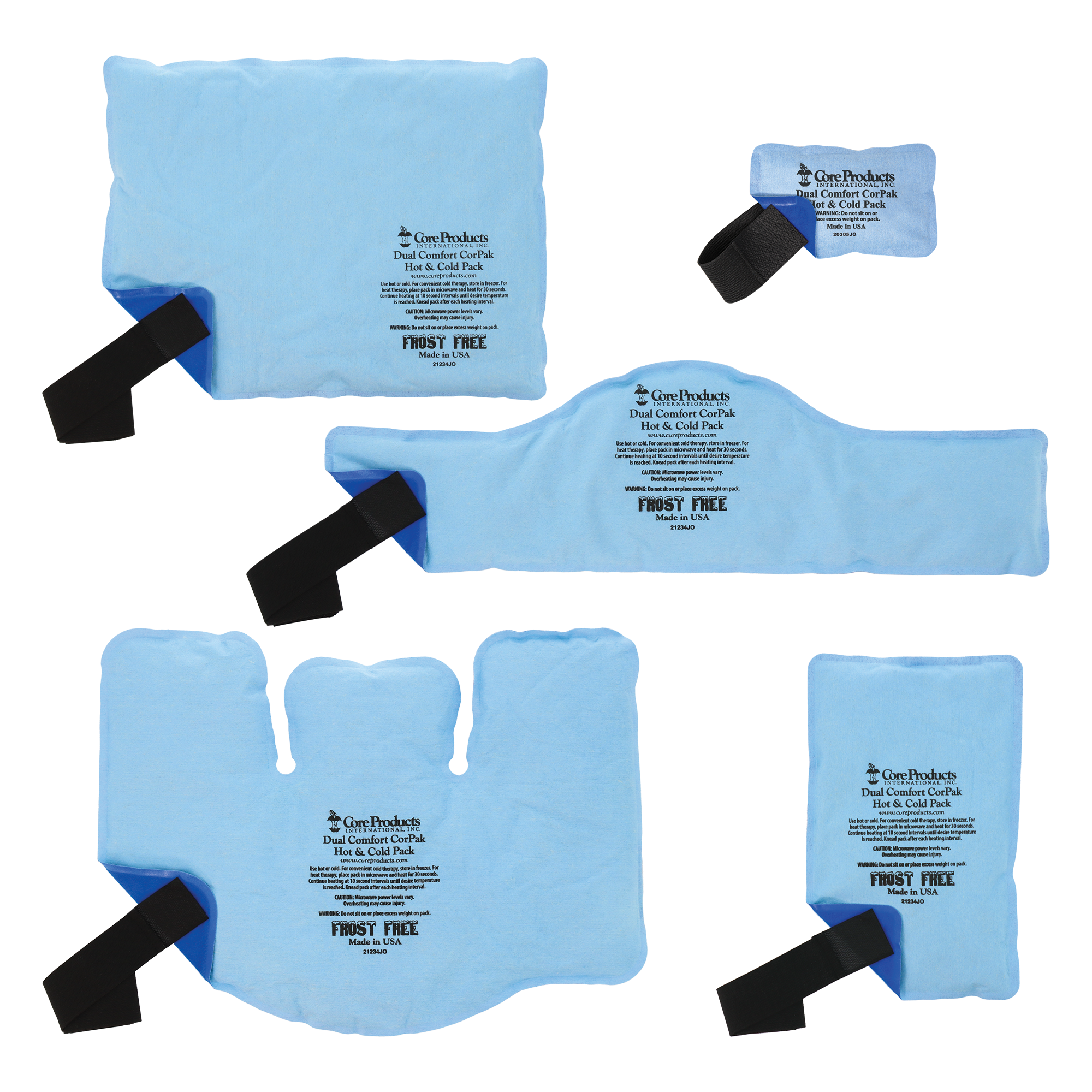 Hot & Cold Reusable Gel Packs – Physio supplies canada