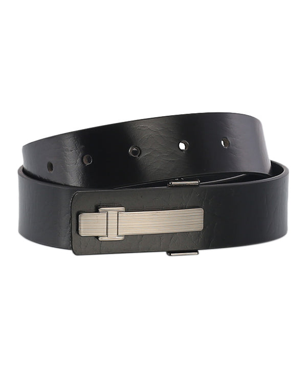 Men Leather Belt (Black) 13878 – Sreeleathers Ltd