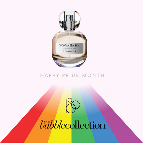 Wear Connect by The Bubble Collection, the unisex fragrance for Pride Month