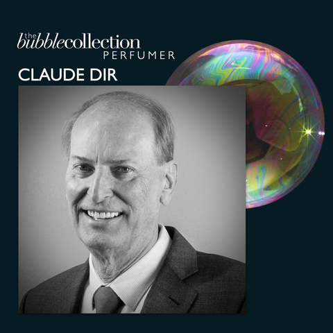 Claude Dir, Master Perfumer, creator of The Bubble Collection niche fragrance, the warm and inviting Connect