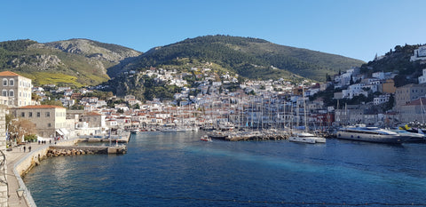 Hydra, photo by Anastasius, one of the Greek islands recommended by The Bubble Collection, the hot new niche fragrance brand making waves in the beauty industry