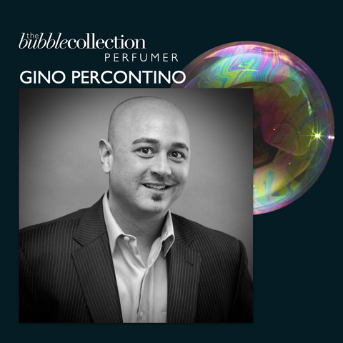 Gino Percontino, Perfumer, creator of The Bubble Collection niche fragrances Marrakech, Reykjavik, and Chill.