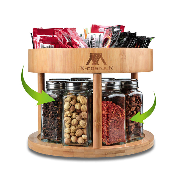 Lazy Susan Spice Rack