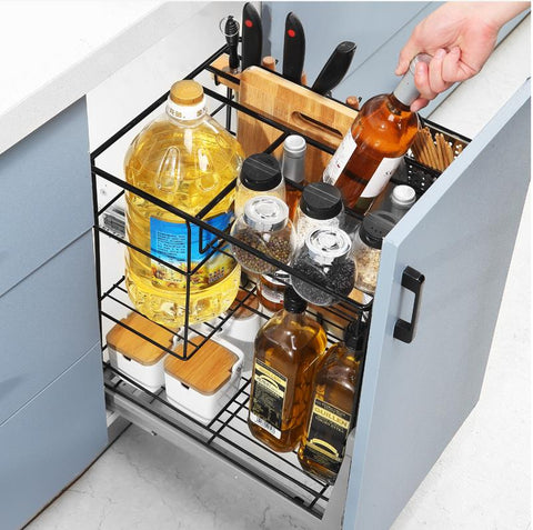 Pull-Down Spice Rack