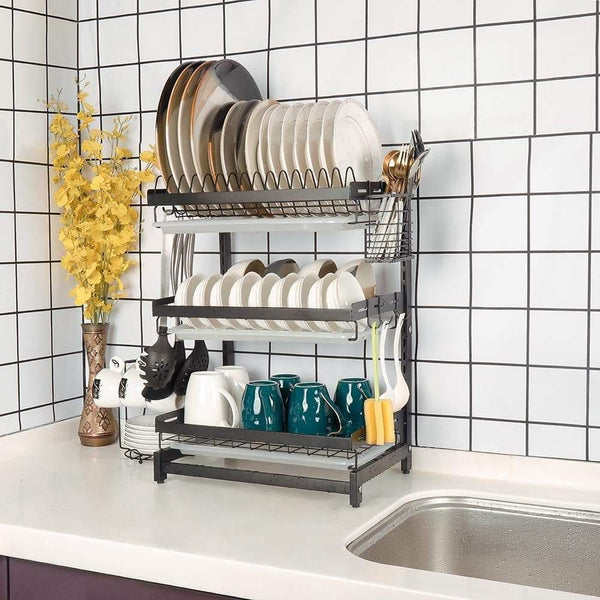 3-Tier Dish Drying Rack