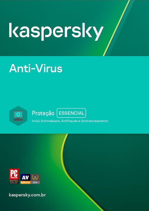 Antivírus Kaspersky 3 Usuários 2 Anos BR ESD KL1171KDCDS