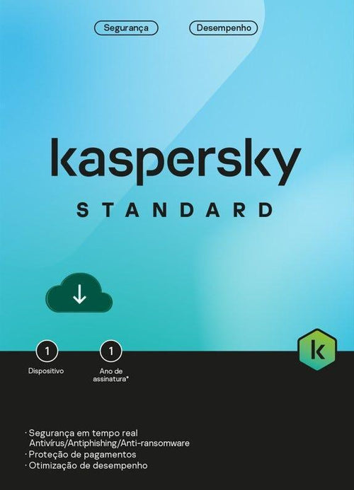 Antivírus Kaspersky Standard 1 Dispositivo 1 Ano - KL1041KDAFS