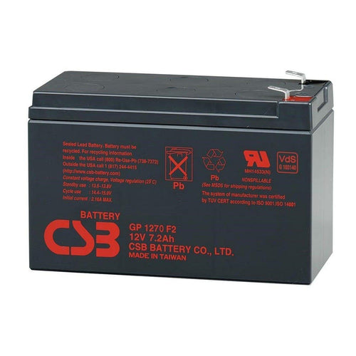 Baterias CSB VRLA 12V 7.2AH GP1272 (28W)