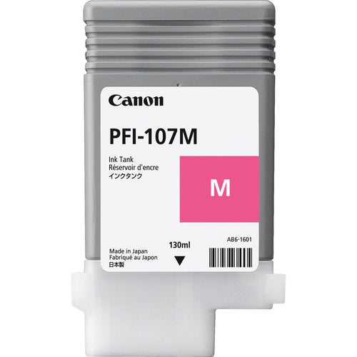 Cartucho de Tinta Canon PFI-107 M 130ml (5pçs) 6707B003AA