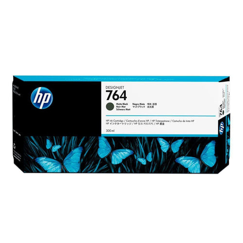 Cartucho de Tinta HP 764 Preto Fosco PLUK 300 ml C1Q16A