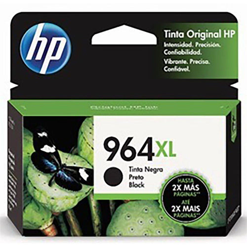 Cartucho de Tinta HP 964XL Preto 3JA57AL