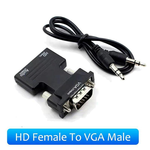 Conversor HDMI para VGA com Áudio MegaHD