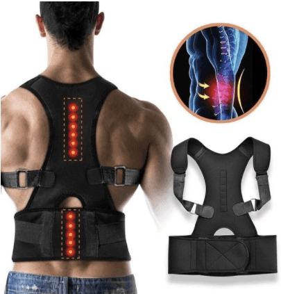 Corretor Postural Magnético PostureFix - Coluna, Ombro e Lombar