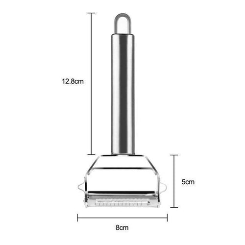 Descascador e Cortador de Legumes em Aço Inox FastPeel