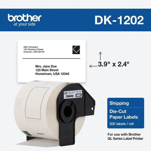Etiqueta p/ Impressora Térmica Brother 62x100mm DK1202