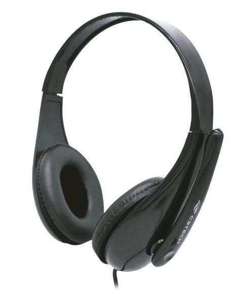 Headset C3 Tech Preto com Microfone PH-90BK