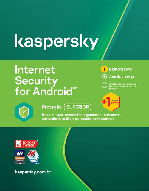 Internet Security Kaspersky For Android Bra ESD KL1091KDAFS