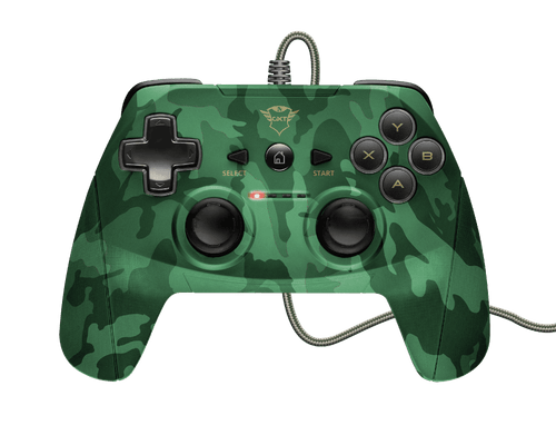 Joystick Gamer Trust XT 540 PC e PS3 Camuflado 23291i