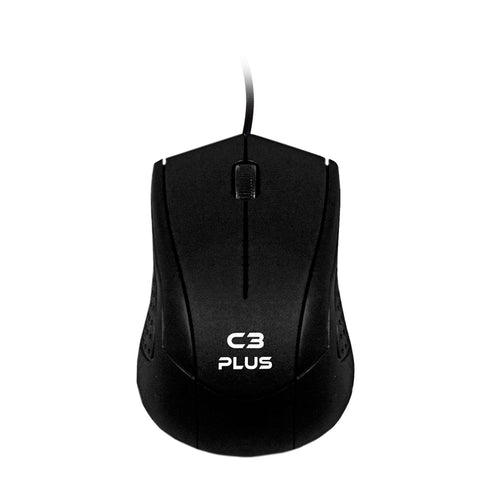 Mouse C3 Tech USB 3B 1000 DPI Black MS-27BK