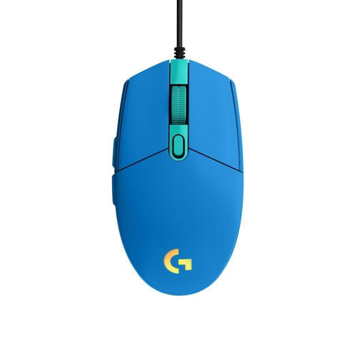 Mouse Gamer Logitech G203 Azul Lightsync USB 910-005795-V