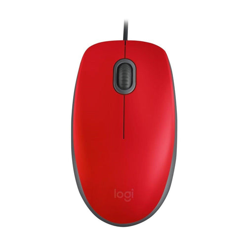 Mouse Logitech M110 Vermelho USB 910-005492-V