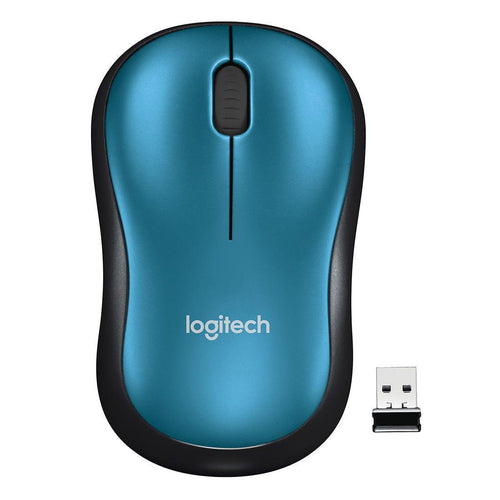 Mouse Logitech M185 Azul sem fio 910-003636-C