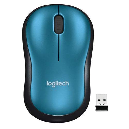 Mouse Logitech M185 Azul sem fio 910-003636-V