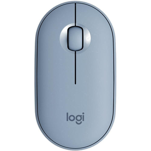 Mouse Logitech Pebble M350 Azul sem fio 910-005773-C