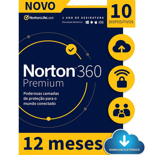Norton 360 Premium 10 Device 12 Meses - ESD 21414573
