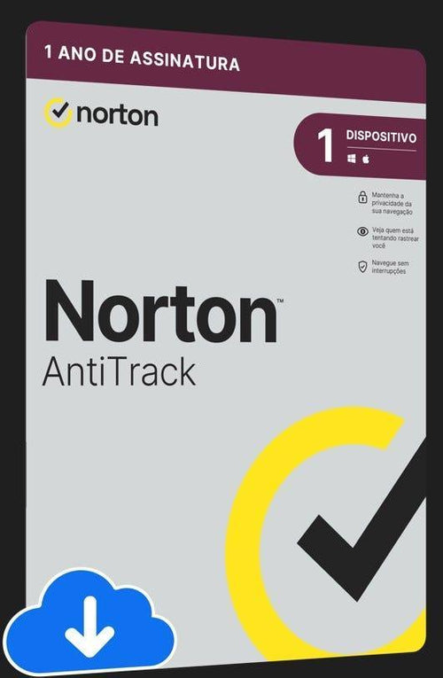 Norton AntiTrack - 1 Dispositivo - 12 Meses ESD - 21430261
