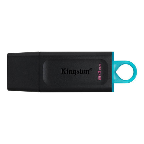 Pen Drive Kingston Exodia 64GB Preto/Azul DTX/64GBi