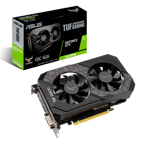 Placa de Vídeo Asus TUF-GTX1660TI-O6G-EVO-G - 90YV0CT7M0NA00i