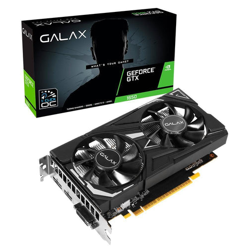 Placa de Vídeo Galax GeForce GTX 1650 EX 4GB - 65SQL8DS66E6I