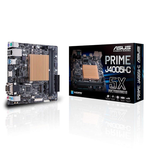 Placa Mãe Asus Dual Core DDR4 Mini ITX PRIME - J4005I-C/B