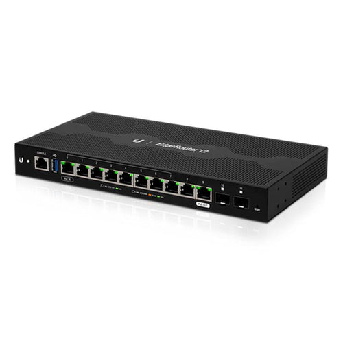 Roteador Ubiquiti EdgeRouter 10P + 2SFP ER-12 I