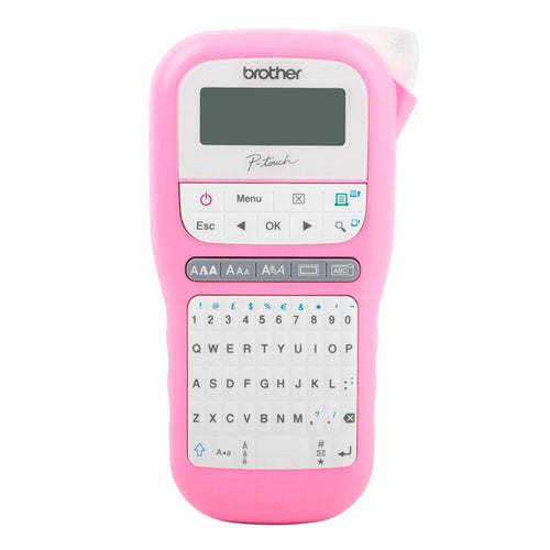 Rotulador Eletrônico Brother Ptouch Rosa PTH110PK