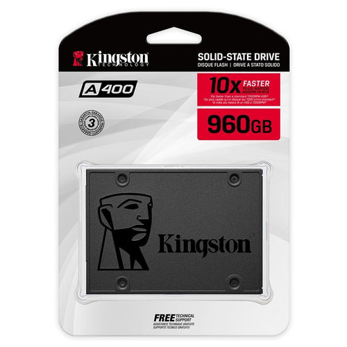 SSD Kingston 960GB SATA 3 2.5" 450/500 MB/s SA400S37960Gi