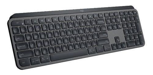 Teclado Logitech MX Keys Pt Bluetooth Padrão US 920-009297-C